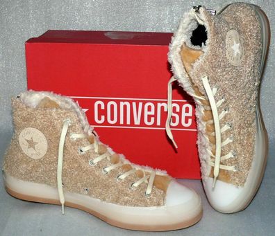 Converse 164535C Allstar Chuck 70 Hi Winter TEX Schuhe Sneaker Boots 44 45 Natur