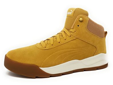 Puma Desierto Sneaker Herrenschuhe Freizeitschuhe Schnürstiefel Gelb Freizeit