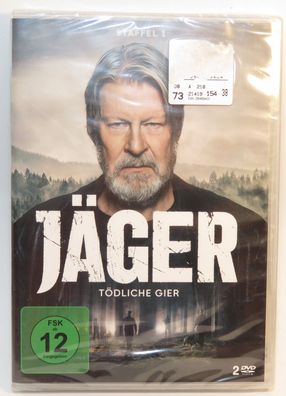 Jäger - Tödliche Gier - Staffel 1 - DVD - Originalverpackung