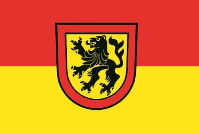 Aufkleber Fahne Flagge Rheinau (Baden) in verschiedene Größen