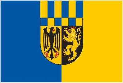 Aufkleber Fahne Flagge Rhein-Hunsrück-Kreis in verschiedene Größen