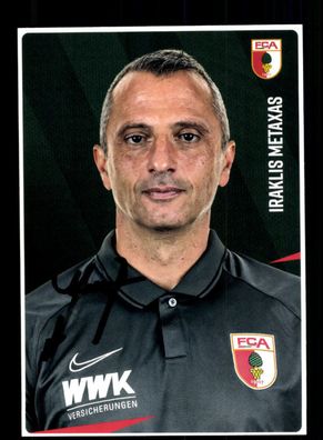 Iraklis Metaxas Autogrammkarte FC Augsburg 2020-21 Original Signiert