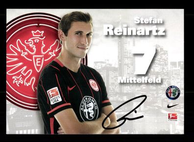 Stefan Reinartz Autogrammkarte Eintracht Frankfurt 2015-16 Original Signiert