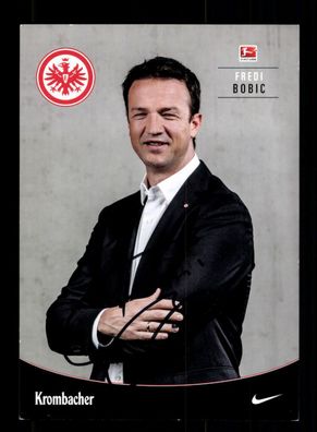 Fredi Bobic Autogrammkarte Eintracht Frankfurt 2016-17 Original Signiert