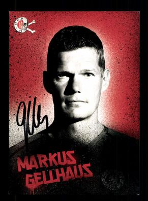 Markus Gellhaus Autogrammkarte FC St. Pauli 2017-18 Original Signiert