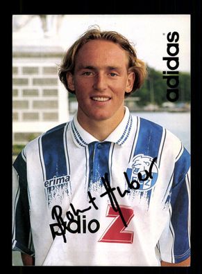Robert Huber Autogrammkarte FC Zürich 1997-98 Original Signiert