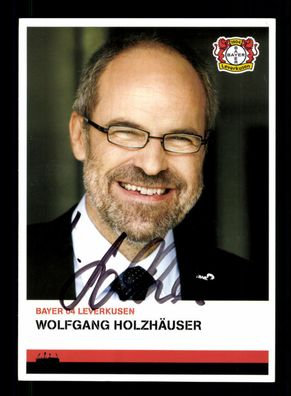 Wolfgang Holzhäuser Autogrammkarte Bayer Leverkusen 2006-07 Original Signiert