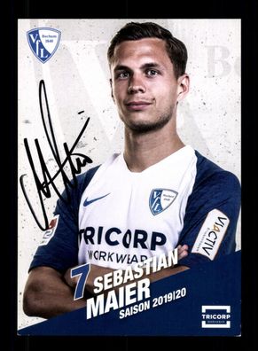 Sebastian Maier Autogrammkarte VfL Bochum 2019-20 Original Signiert