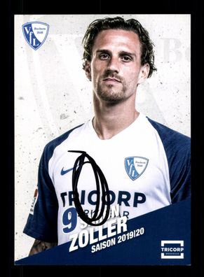 Simon Zoller Autogrammkarte VfL Bochum 2019-20 Original Signiert