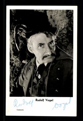 Rudolf Vogel Autogrammkarte 50er Jahre Original Signiert # BC 190959