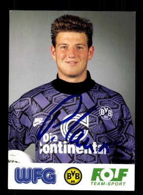 Philipp Laux Autogrammkarte Borussia Dortmund 1993-94 Original Signiert