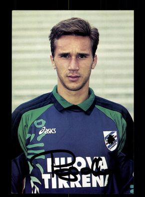 Angelo Pagotto Autogrammkarte Sampdoria Genua 1995-96 Original Signiert