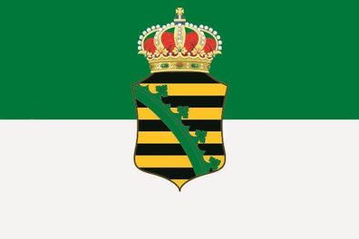 Aufkleber Fahne Flagge Sachsen Altenburg in verschiedene Größen
