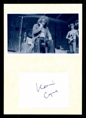 Kevin Coyne 1944-2004 Britischer Musiker Original Signiert ## BC G 37348