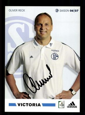 Oliver Reck Autogrammkarte FC Schalke 04 2006-07 1. Karte Original Signiert