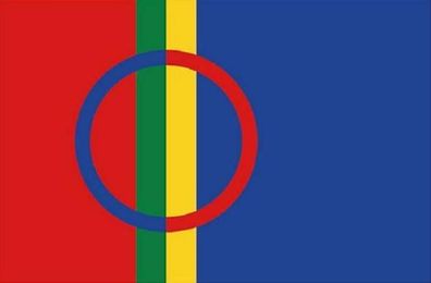 Aufkleber Fahne Flagge Sami Lappland in verschiedene Größen