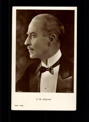 H.B. Warner ROSS Postkarte ohne Unterschrift ## BC 191866