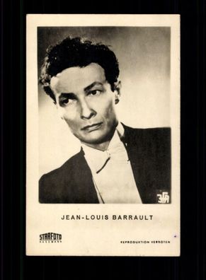 Jean Louis Barrault Starfoto Hasemann Postkarte ohne Unterschrift # BC 191930