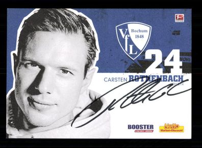 Carsten Rothenbach Autogrammkarte VfL Bochum 2013-14 Original Signiert