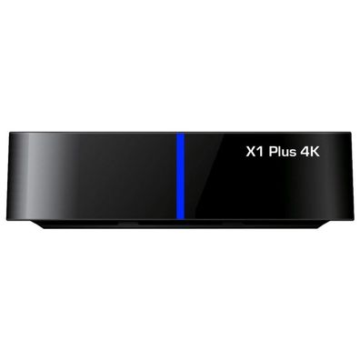 GigaBlue X1 Plus 4K UHD Android 10 Sat IP-Receiver (DVB-S2X, Dual-WiFi, LAN, Blu