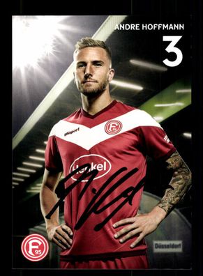 Andre Hoffmann Autogrammkarte Fortuna Düsseldorf 2018-19 Original Signiert