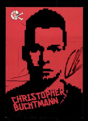 Christopher Buchtmann Autogrammkarte FC St. Pauli 2016-17 Original Signiert