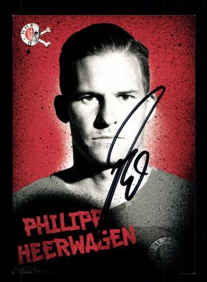 Philipp Heerwagen Autogrammkarte FC St. Pauli 2017-18 Original Signiert