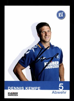 Dennis Kempe Autogrammkarte Karlsruher SC 2012-13 Original Signiert