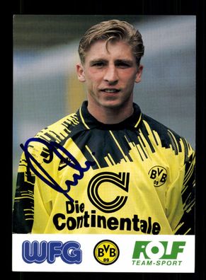 Günter Kutowski Autogrammkarte Borussia Dortmund 1993-94 Original Signiert