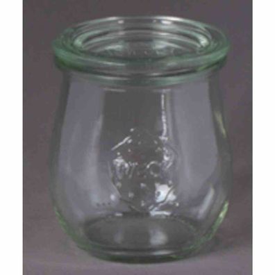 Tulpe-Glas "Cucinare" Rundrand 220 ml Weck-Glas, Rundrand-Deckel