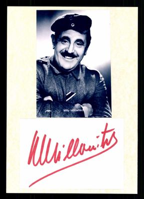 Willy Millowitsch 1909-1999 Original Signiert # BC G 37307