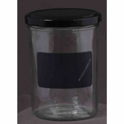 Sturz-Glas "Cucinare" 440 ml mit Kreidefeld zum Beschriften