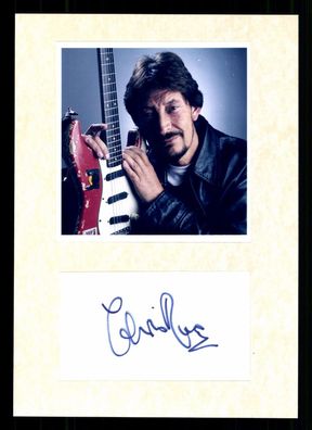 Chris Rea Sänger Original Signiert ## BC G 37355