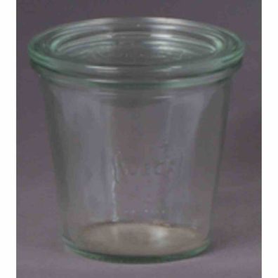 Sturz-Glas "Cucinare" Rundrand 290 ml Weck-Glas, Rundrand-Deckel