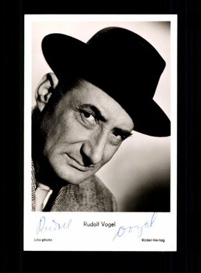 Rudolf Vogel 1900-1967 Rüdel Verlag Karte Original Signiert #BC 191716
