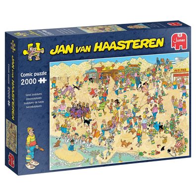 Jumbo 20072 Jan van Haasteren Sandskulpturen, 2000 Teile Puzzle