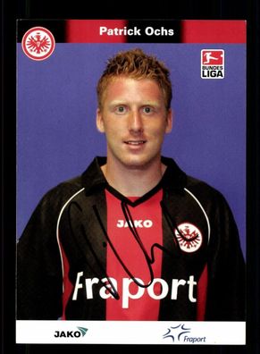 Patrick Ochs Autogrammkarte Eintracht Frankfurt 2006-07 Original Signiert