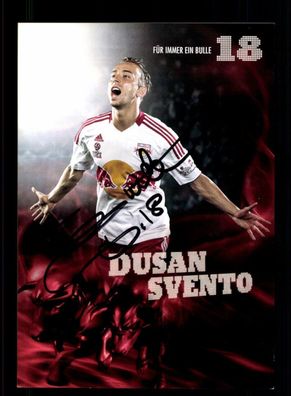 Dusan Svento Autogrammkarte Red Bull Salzburg Original Signiert