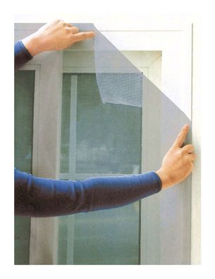 Fenster Fliegengitter weiß oder schwarz 150x150cm Insektenschutz Insektennetz