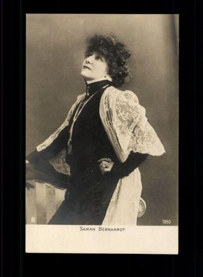Sarah Bernhardt Postkarte 20er Jahre ohne Unterschrift ## BC 191842