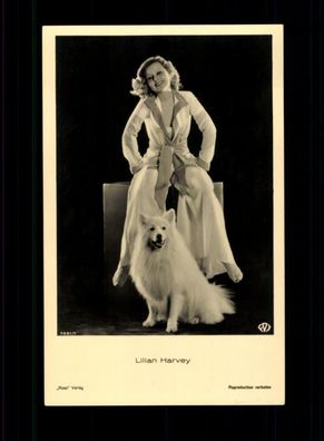 Lilian Harvey ROOS Postkarte ohne Unterschrift ## BC 191859