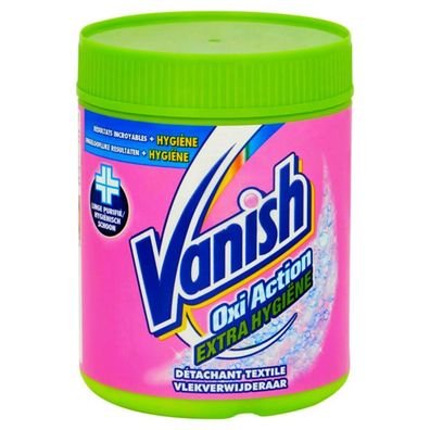 6x Vanish Oxi Action Fleckenentferner 470g Pulver Waschmittel Reinigung Kleidung