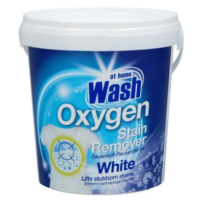 6x At Home Sauerstoff Fleckenentferner White 1kg Waschmittel Reinigung Kleidung