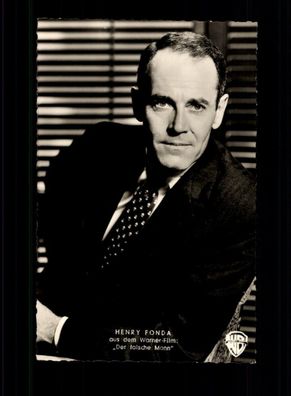 Henry Fonda Kunst und Bild Postkarte ohne Unterschrift ## BC 191891