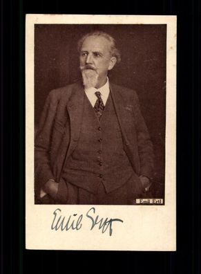 Emil Ertl 1860-1935 Schriftsteller Österreich Original Signiert # BC 191975