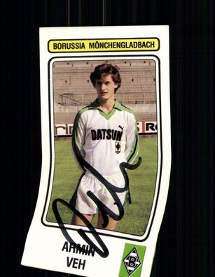 Armin Veh Borussia Mönchengladbach Panini Sammelbild 1983 + A 224322