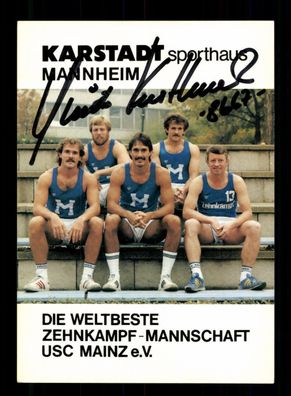 Guido Kretschmer Autogrammkarte Original Signiert Leichtathletik + A 224346