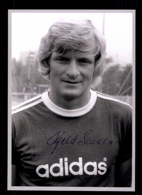 Kjeld Seneca Autogrammkarte Bayern München Spieler 70er Jahre Original Signiert