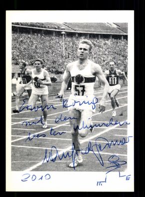 Manfred Germar Autogrammkarte Original Signiert Leichtathletik + A 224542
