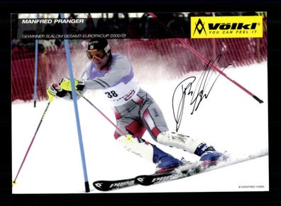 Manfred Pranger Autogrammkarte Original Signiert Skialpine + A 224580